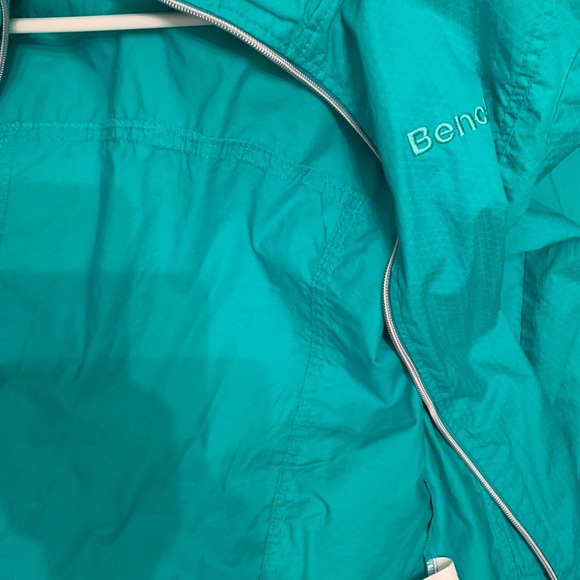 NEW *NWOT* ‘BENCH’ Windbreaker Jacket - Turqoise - Picture 7 of 8